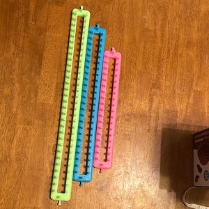 Vibrant Knitting Loom Trio